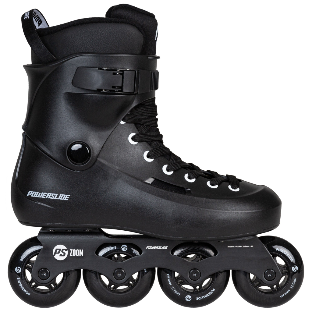 Patine cu role, Powerslide, Model 908442, 39-40, Duritate roți: 85A, Material cadru: 6063 aluminum, Liner: Basic dual fit liner