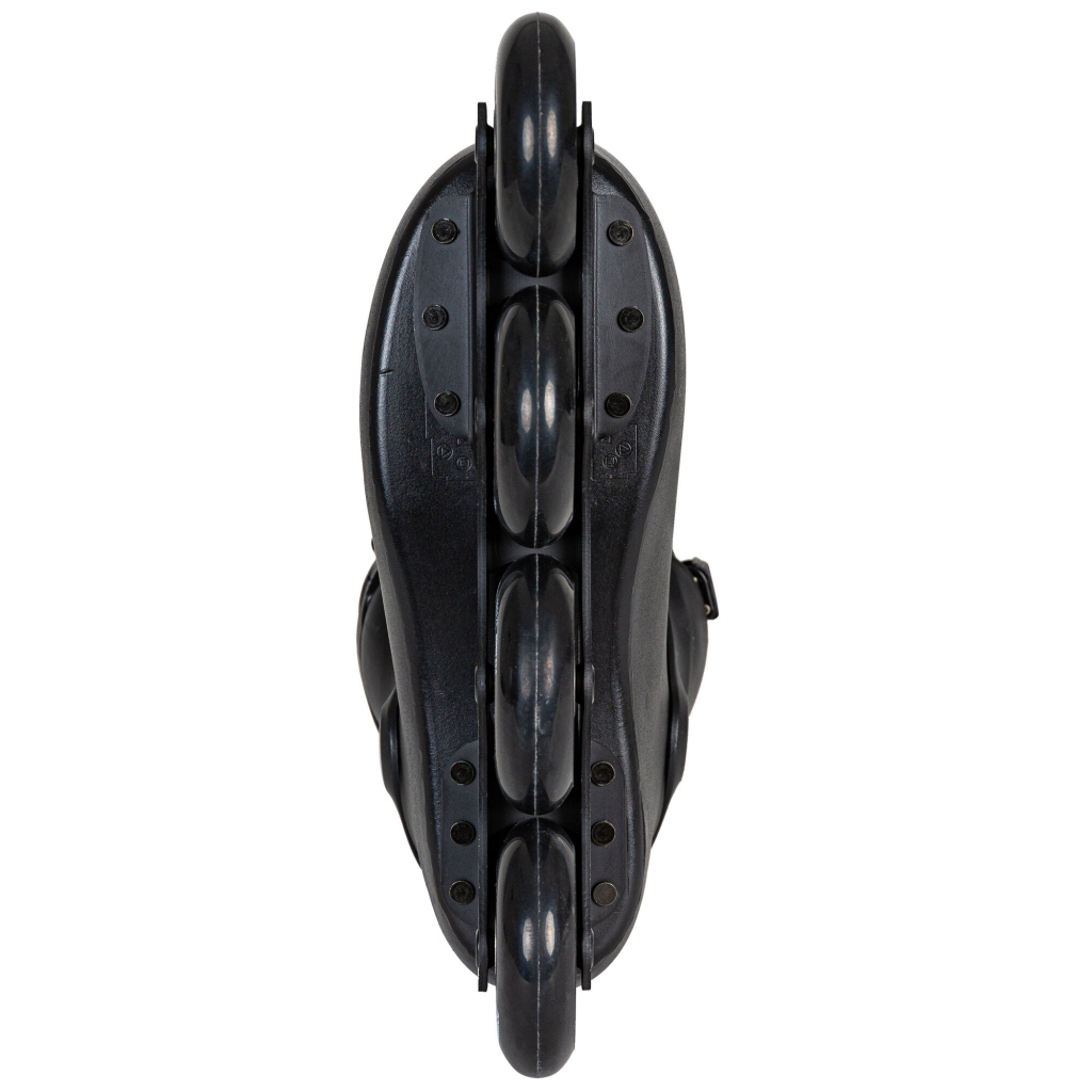 Role de linie, Powerslide, Zoom Black 80 908442, 41-42 cadru aluminiu 6063, roți 80mm 85A, liner dublu basic - imagine 5