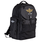Rucsac sport, Swings, 910935, 27L, poliester și plasă, negru/auriu, compartiment role, ventilație - imagine 2