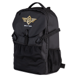 Rucsac sport, Swings, 910935, 27L, poliester și plasă, negru/auriu, compartiment role, ventilație - imagine 3