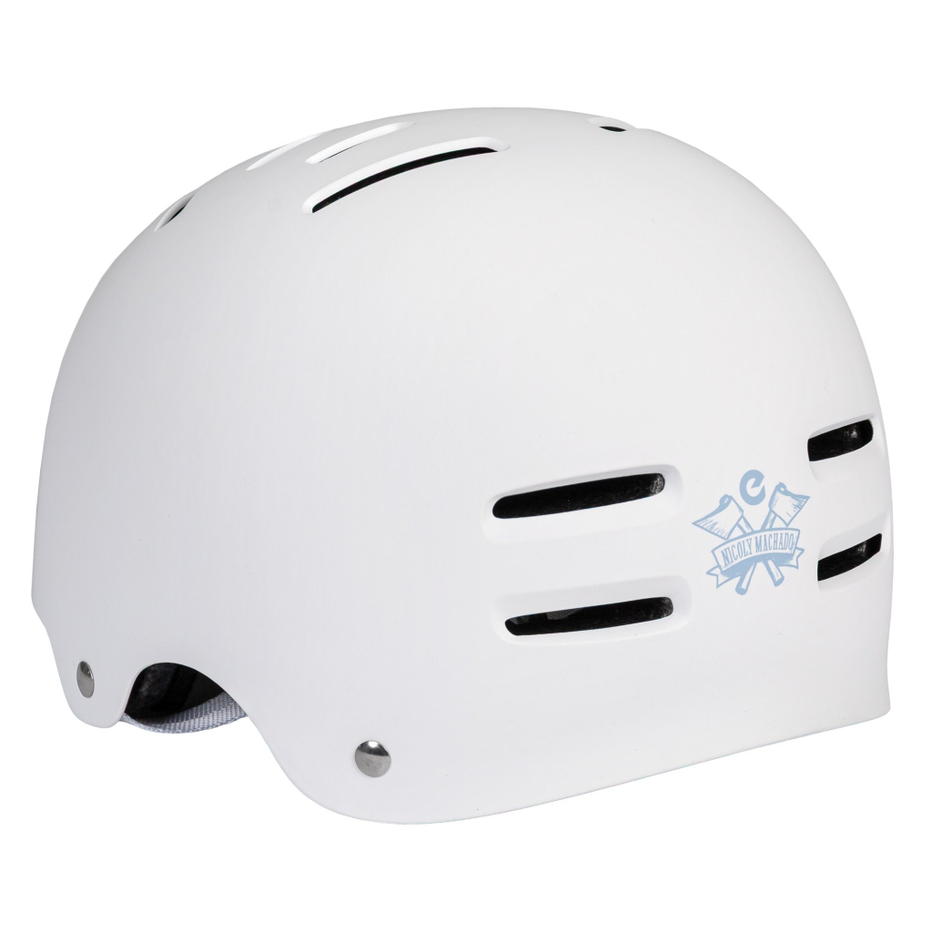Cască de protecție, Ennui, Armour Nicoly Pro 920143, (54-58) ABS injectat, spumă sigilată, alb - imagine 4