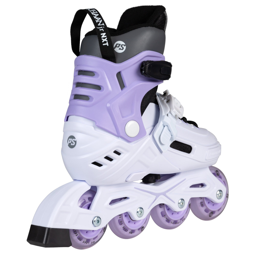 Role pentru copii, Powerslide, Khaan Junior NXT 940701, 39-42 ajustabile pe 4 mărimi, roți 85A, cadru polipropilenă, liner EVA extensibil - imagine 3