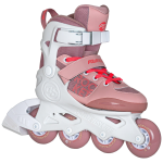 Role pentru fitness, Powerslide, Rocket Pale Mauve 940712, 37-40 ajustabile pe 4 mărimi, cadru GFRP, roți 82A, liner EVA - imagine 2