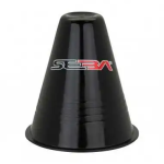 SEBA SLALOM CONES PACK x20 – DUAL DENSITY – BLACK - imagine 1