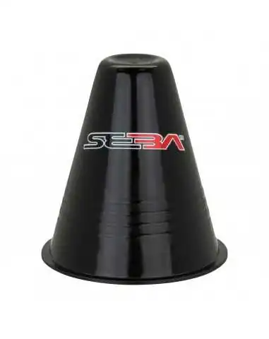 CONDD-BK SEBA SLALOM CONES PACK x20 - DUAL DENSITY - BLACK