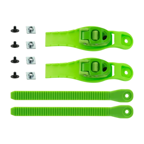 FRBUK-EZX-GR-145 SEBA FR - EZX TOP BUCKLE (MALE + FEMALE) - GREEN - 145mm