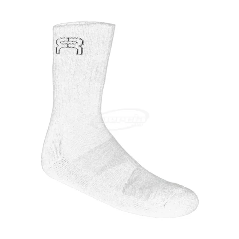 FRSO-WH-PK2-L SEBA FR - SPORT SOCKS - WHITE - 42-44 - 2 PACK