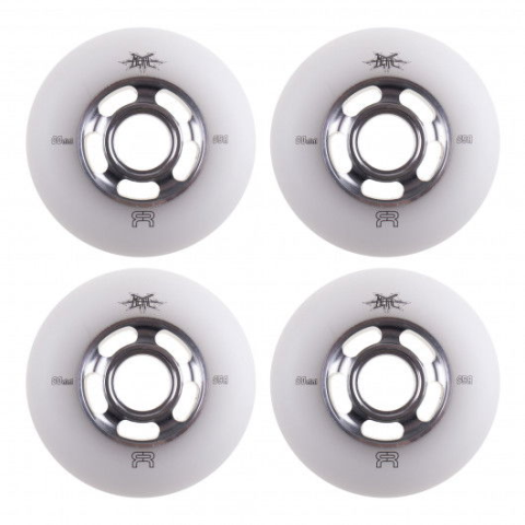 FRWL-MET8085-NL-SV SEBA FR - METAL WHEELS 80mm/85A - NATURAL - 4 pack