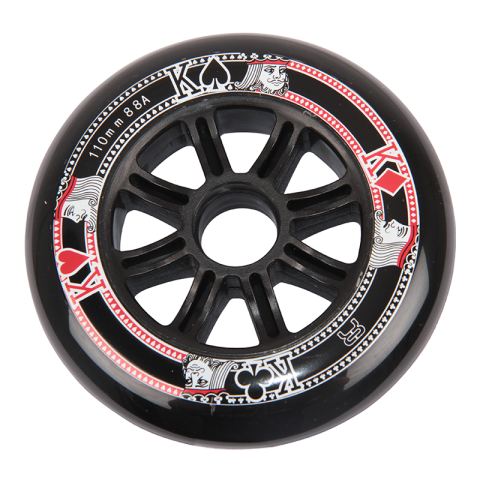 Roți SEBA Street Kings 110mm/88A – Negru – Set 3