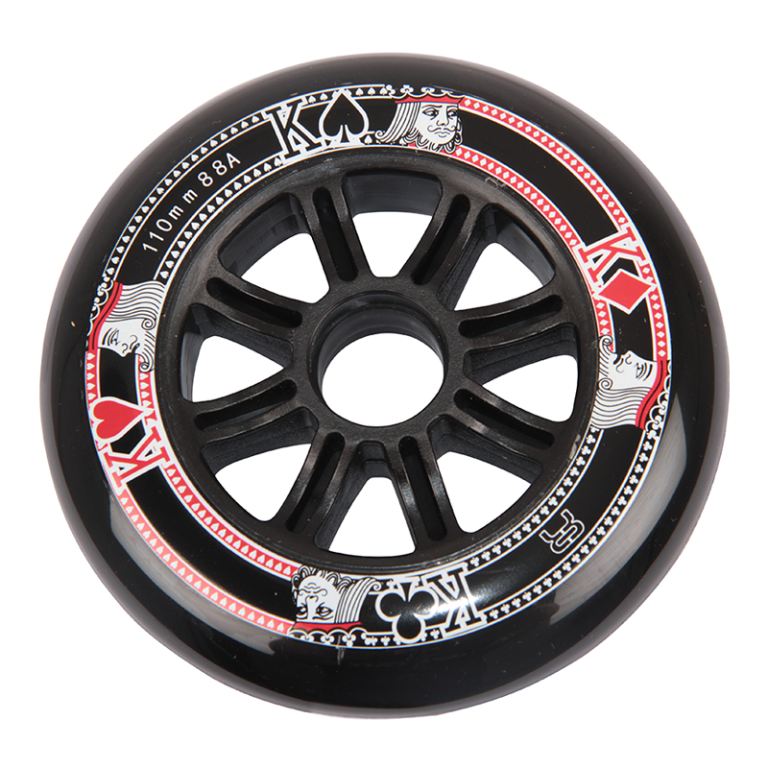 Roți SEBA Street Kings 110mm/88A – Negru – Set 3