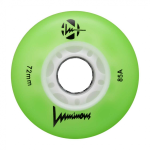 LUWL-LU72-GR-AP-GW SEBA LUMINOUS – LED WHEELS – 72mm/85A – GREEN APPLE GLOW – x4 - imagine 1