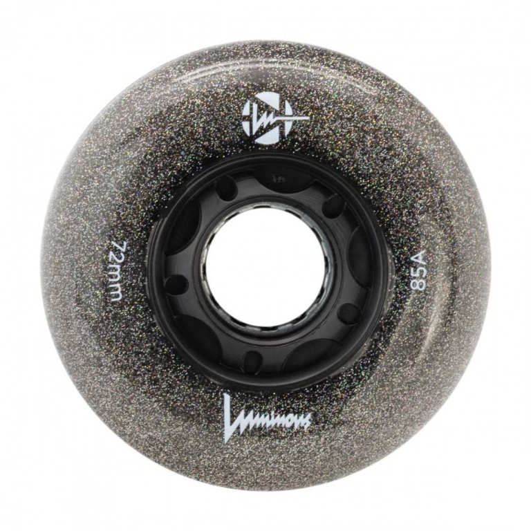 LUWL-LU72-NS-BK SEBA LUMINOUS - LED WHEELS - 72mm/85A - NIGHT SKY - x4