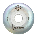 SEBA LUMINOUS – LED WHEELS – BLACK PEARL – 80mm/85A – x4 - imagine 2