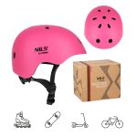 Cască p-u role MT301 Abisal PINK (52-56cm) HELMET NILS EXTREME - imagine 1