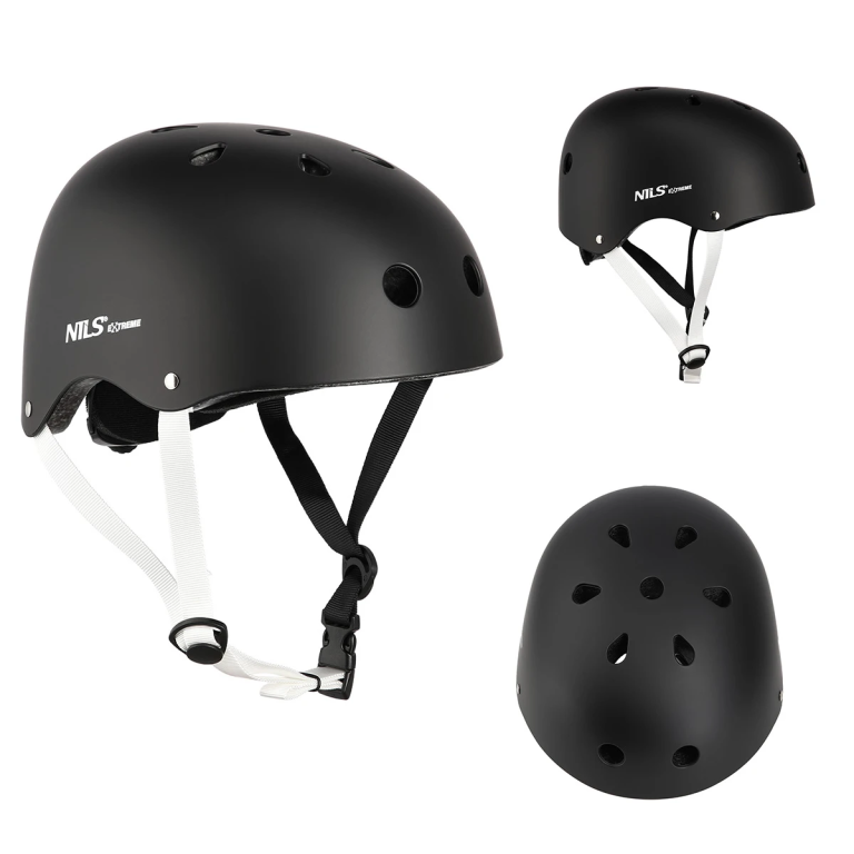 Cască MTW001 Abisal negru, mărime S (52–56 cm), carcasă ABS, ventilație, ușoară și sigură