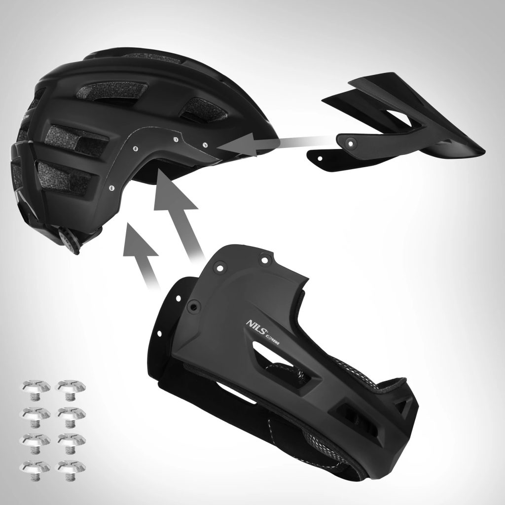 Cască integrală, Nils Extreme, MTW101 | Marime: M 55-58, Greutate: 520 g, Material carcasa: PC + EPS - imagine 6