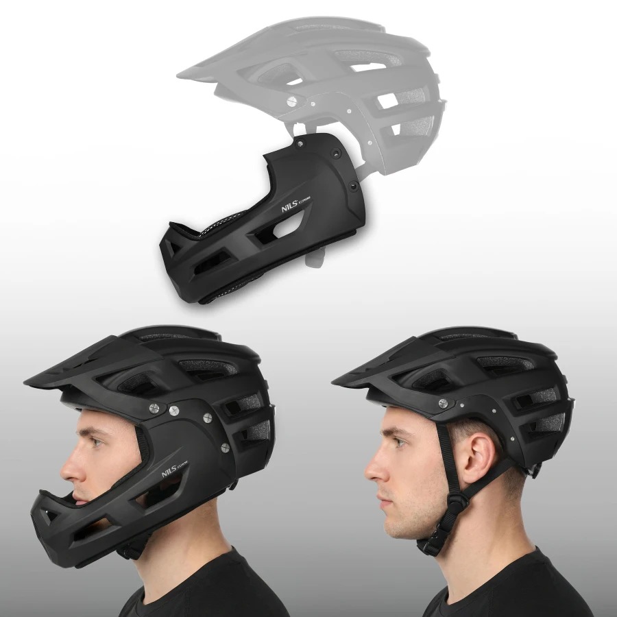Cască integrală, Nils Extreme, MTW101 | L: 58-61 cm, Greutate: 520 g, Material carcasa: PC + EPS, Internal protective material: yes - imagine 4