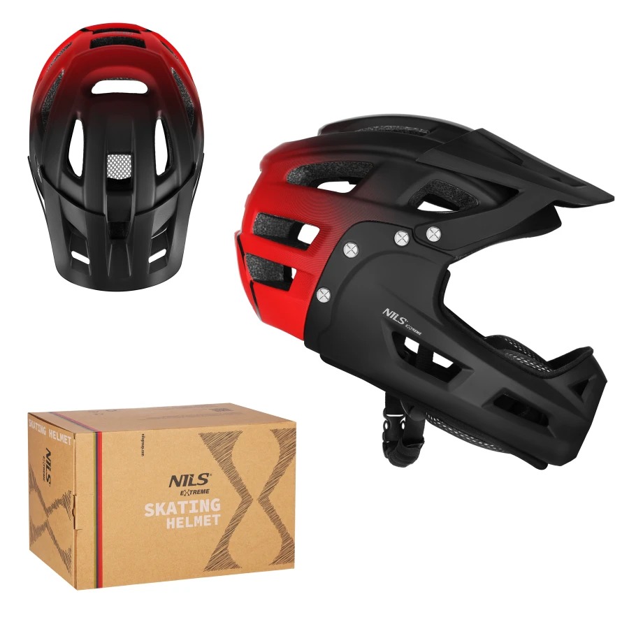 Cască integrală, Nils Extreme, MTW101 | Marime: M 55-58, Greutate: 520 g, Material carcasa: PC + EPS - imagine 2