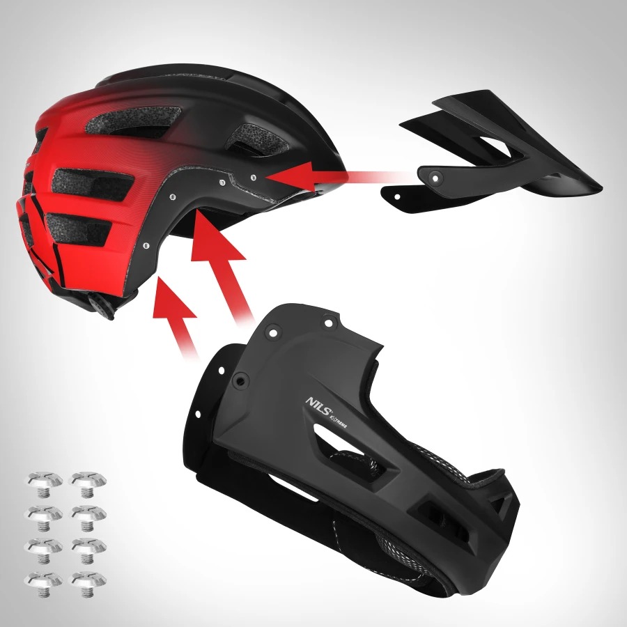 Cască integrală, Nils Extreme, MTW101 | Marime: M 55-58, Greutate: 520 g, Material carcasa: PC + EPS - imagine 6