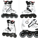 Abisal WHITE SLALOM IN-LINE SKATES NILS EXTREME - imagine 1