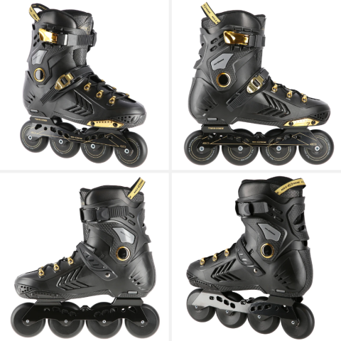 Role pentru Adulți NA20002 Abisal BLACK-GOLD SLALOM 41, model 808495, SKU NA20002-BLACK-GOLD-SLALOM-41