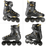 Role pentru Adulți NILS Abisal BLACK-GOLD SLALOM 44, model 808498, SKU NA20002-BLACK-GOLD-SLALOM-44 - imagine 1