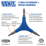 SEBA SONIC – PRO TOOL – BLUE - imagine 1