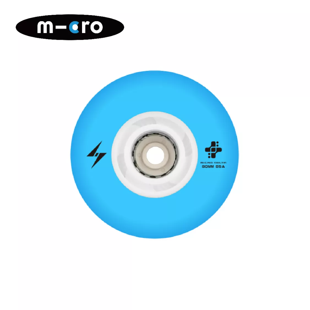Roți MICRO SKATES FLASH WHEELS 80mm 4pcs/box (Blue)