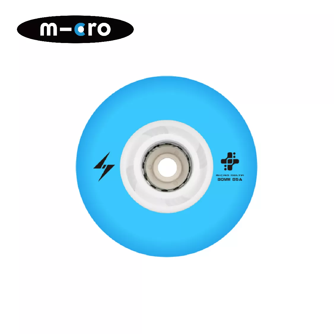 Roți MICRO SKATES FLASH WHEELS 80mm 4pcs/box (Blue)