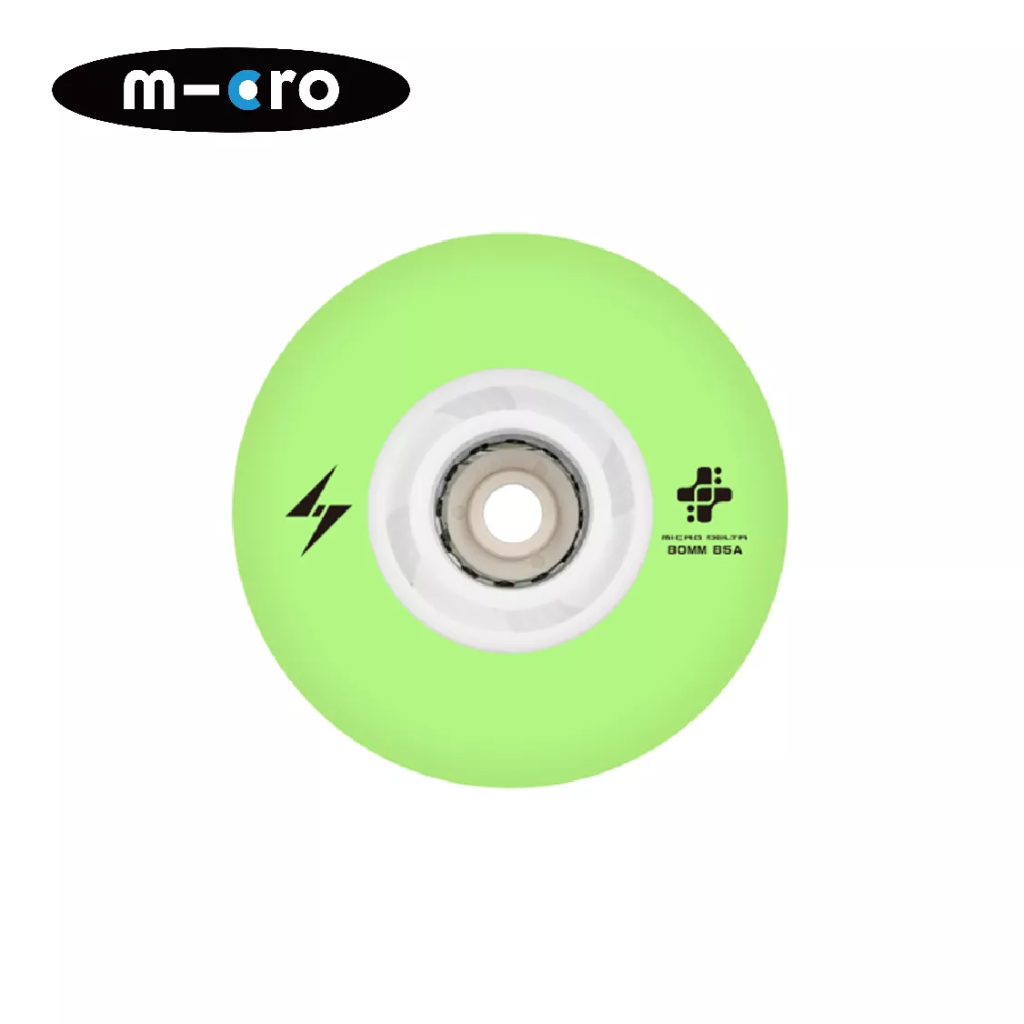 Roți MICRO SKATES FLASH WHEELS 80mm 4pcs/box (Green)