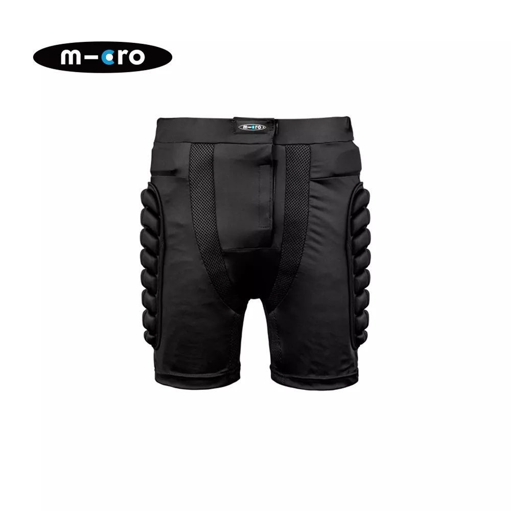 Protecție pentru fund MICRO SKATES Crash pad pentru adulți BLACK (2XL)