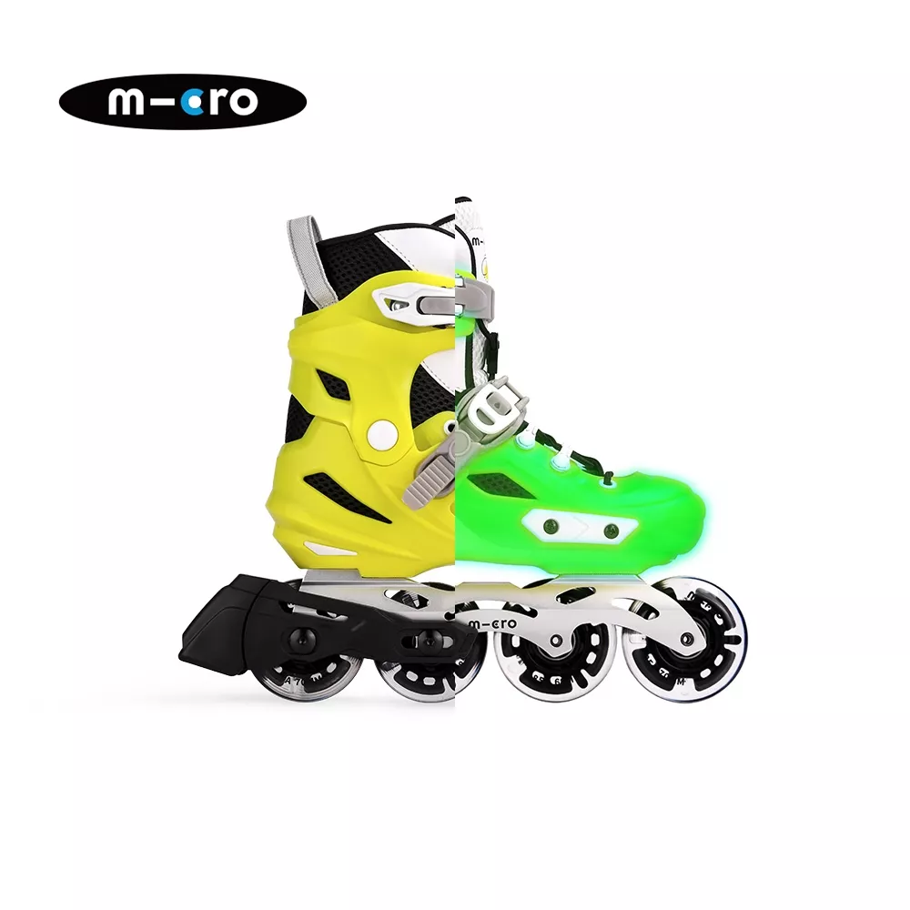Patine cu role MICRO SKATES INFINITE YELLOW (29-32) - imagine 4