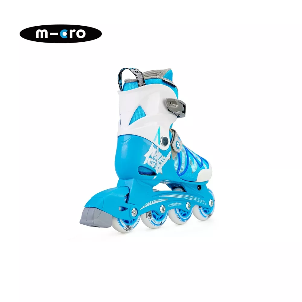 Patine cu role MICRO SKATES Mega BLUE (31-34) - imagine 5