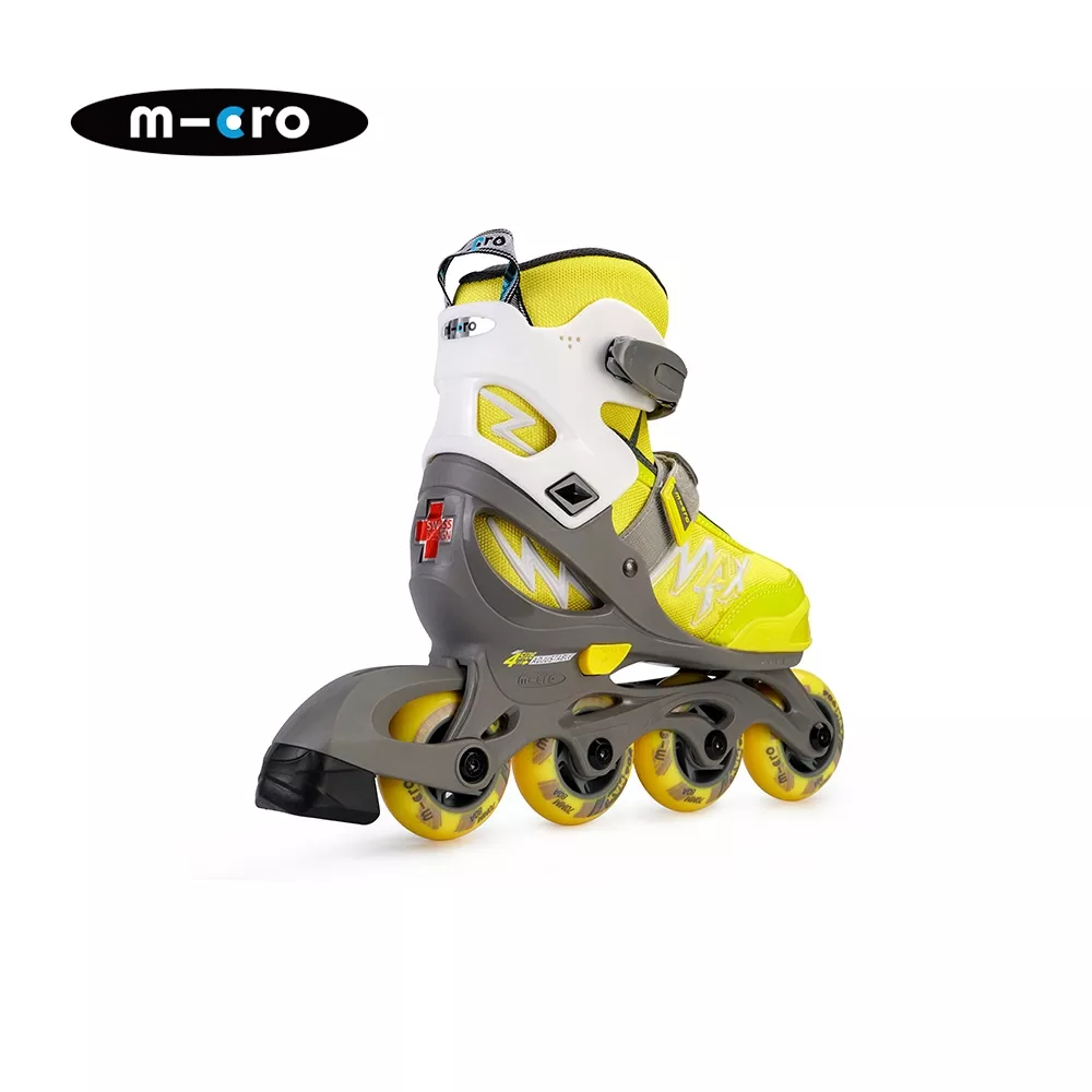 Patine cu role MICRO SKATES 906MAX YELLOW (37-40) - imagine 6