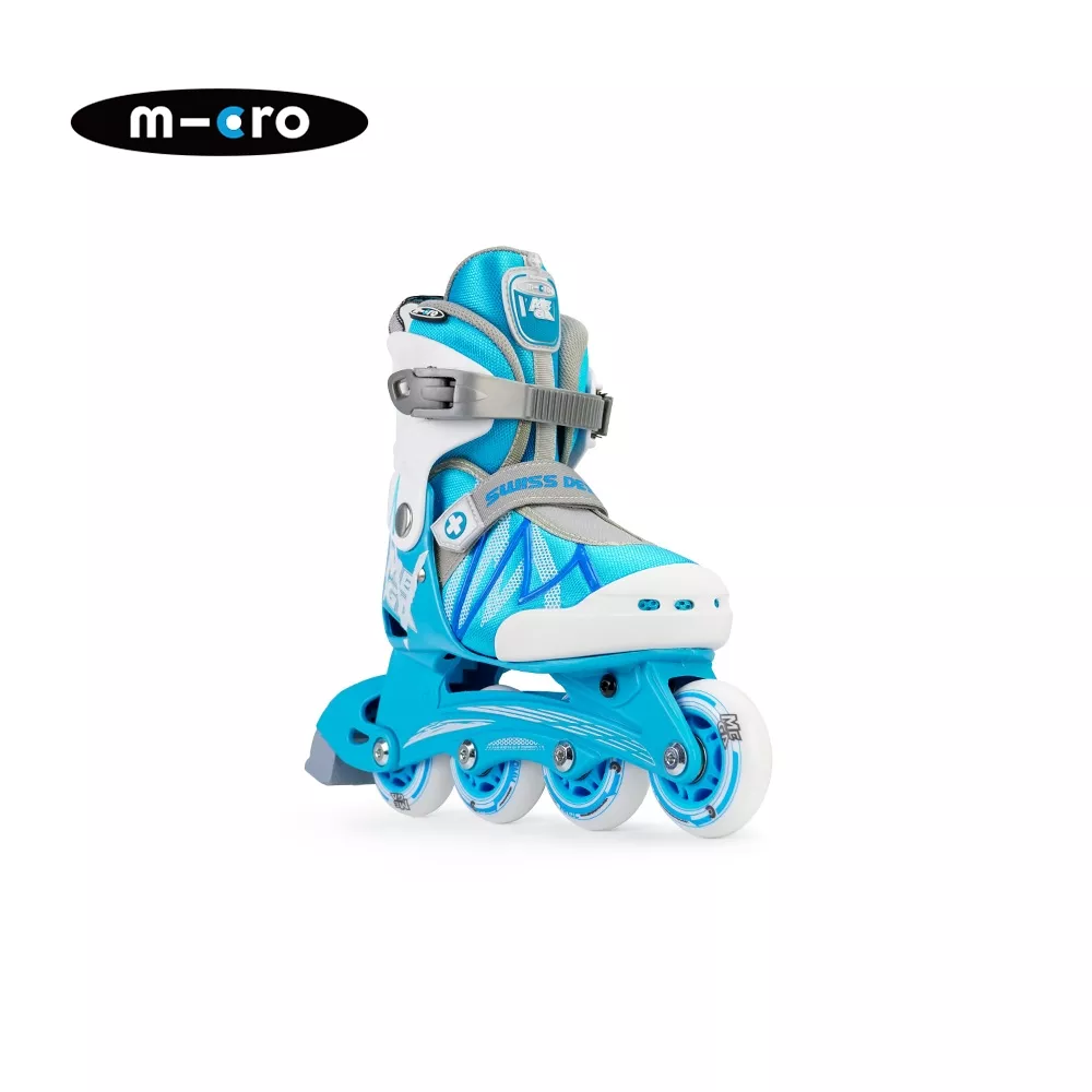 Patine cu role MICRO SKATES Mega BLUE (35-38) - imagine 7