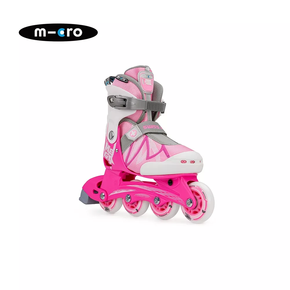 Patine cu role MICRO SKATES Mega PINK (31-34) - imagine 7