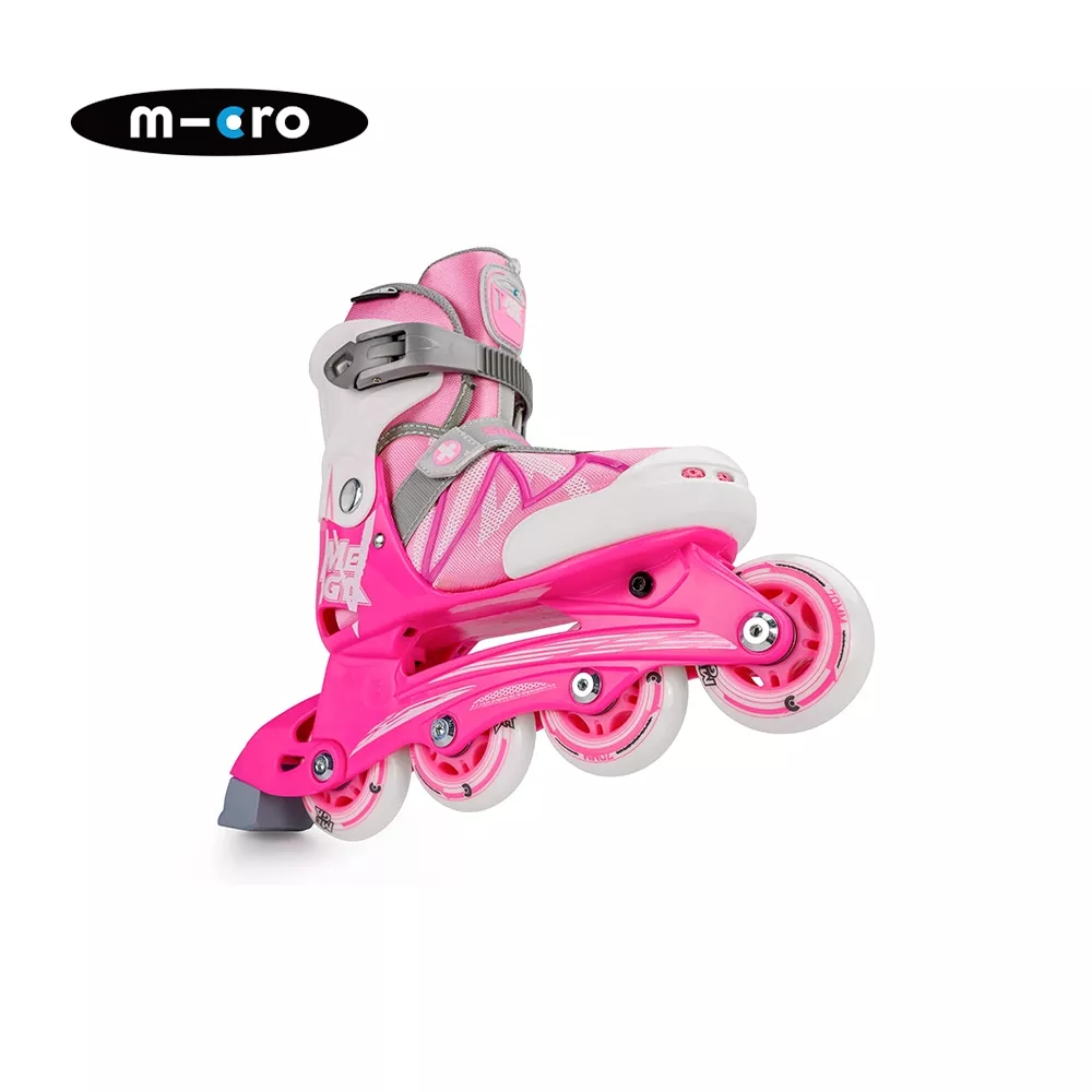 Patine cu role MICRO SKATES Mega PINK (31-34) - imagine 8