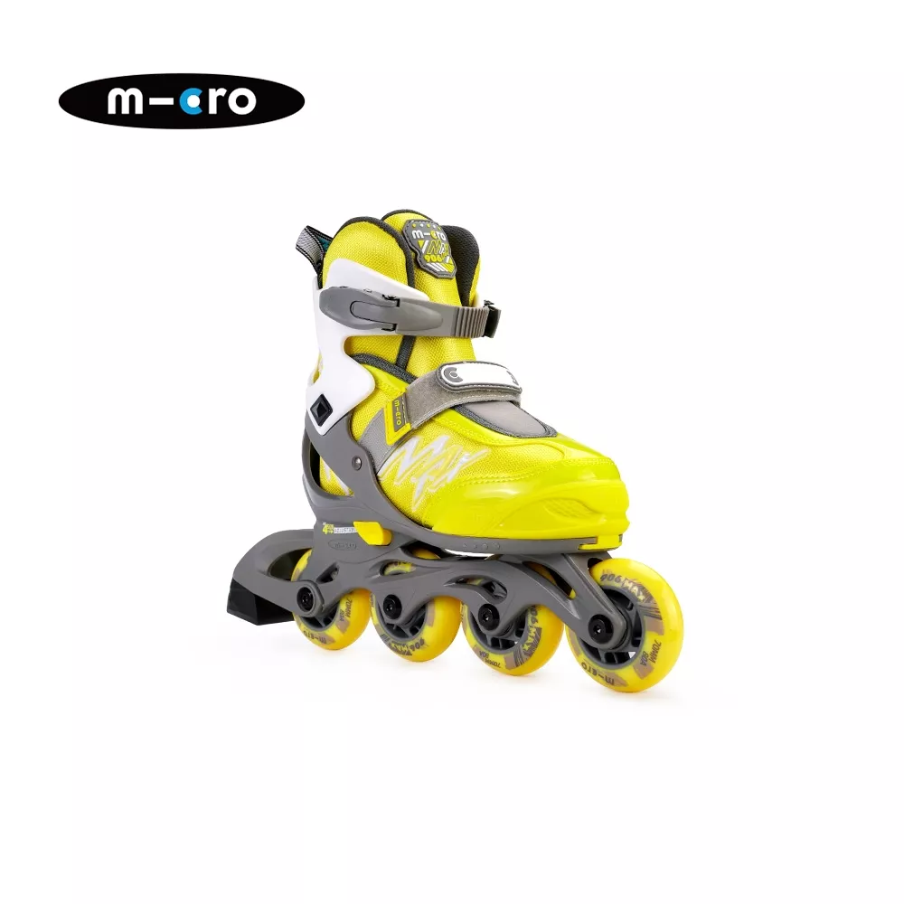 Patine cu role MICRO SKATES 906MAX YELLOW (37-40) - imagine 8