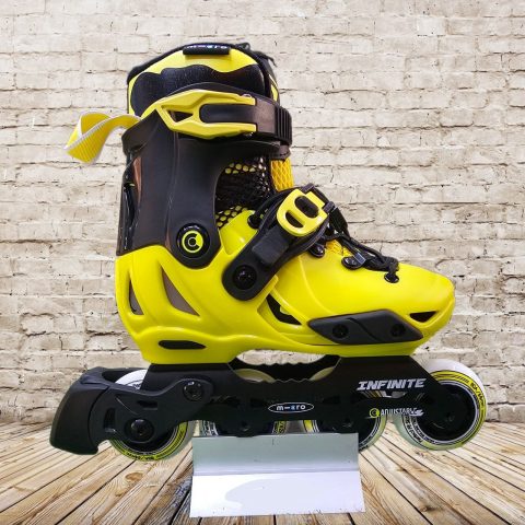 Patine cu role MICRO SKATES INFINITE YELLOW (29-32)