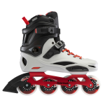 Role Rollerblade 07101600U94 RB PRO X GRIGIO/ROSSO CALDO 44.5 – roti 4x80mm, duritate 85A, rulmenti ILQ-7, cadru aluminiu, freestyle - imagine 2