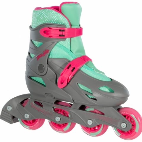 Patine cu role PLAYLIFE KIDS SKATES Riddler Graphite Grey POWERSLIDE