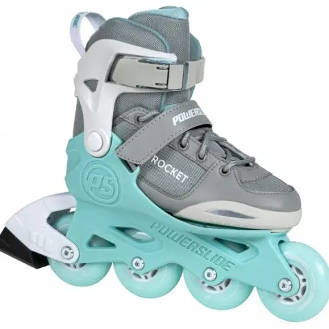 Patine cu role POWERSLIDE POWERSLIDE KIDS SKATES Rocket Grey
