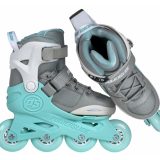 Patine cu role POWERSLIDE POWERSLIDE KIDS SKATES Rocket Grey - imagine 14