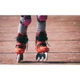 Patine cu role POWERSLIDE PHUZION KIDS SKATES Universe red, Hardboot - imagine 5